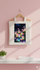 Tote bag cotton fabric shopping bag