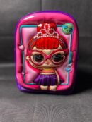 3d cute pink cartoon school bag