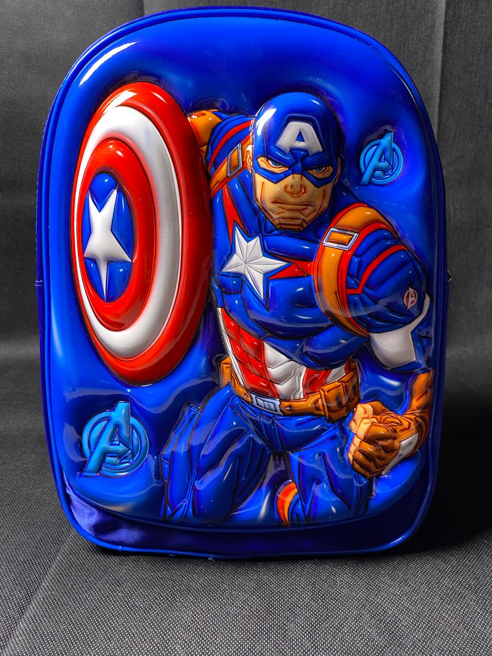 Captain America 3d school bag