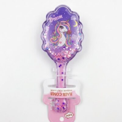 Unicorn hair brush