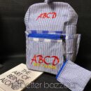 Abcd bag (blue)
